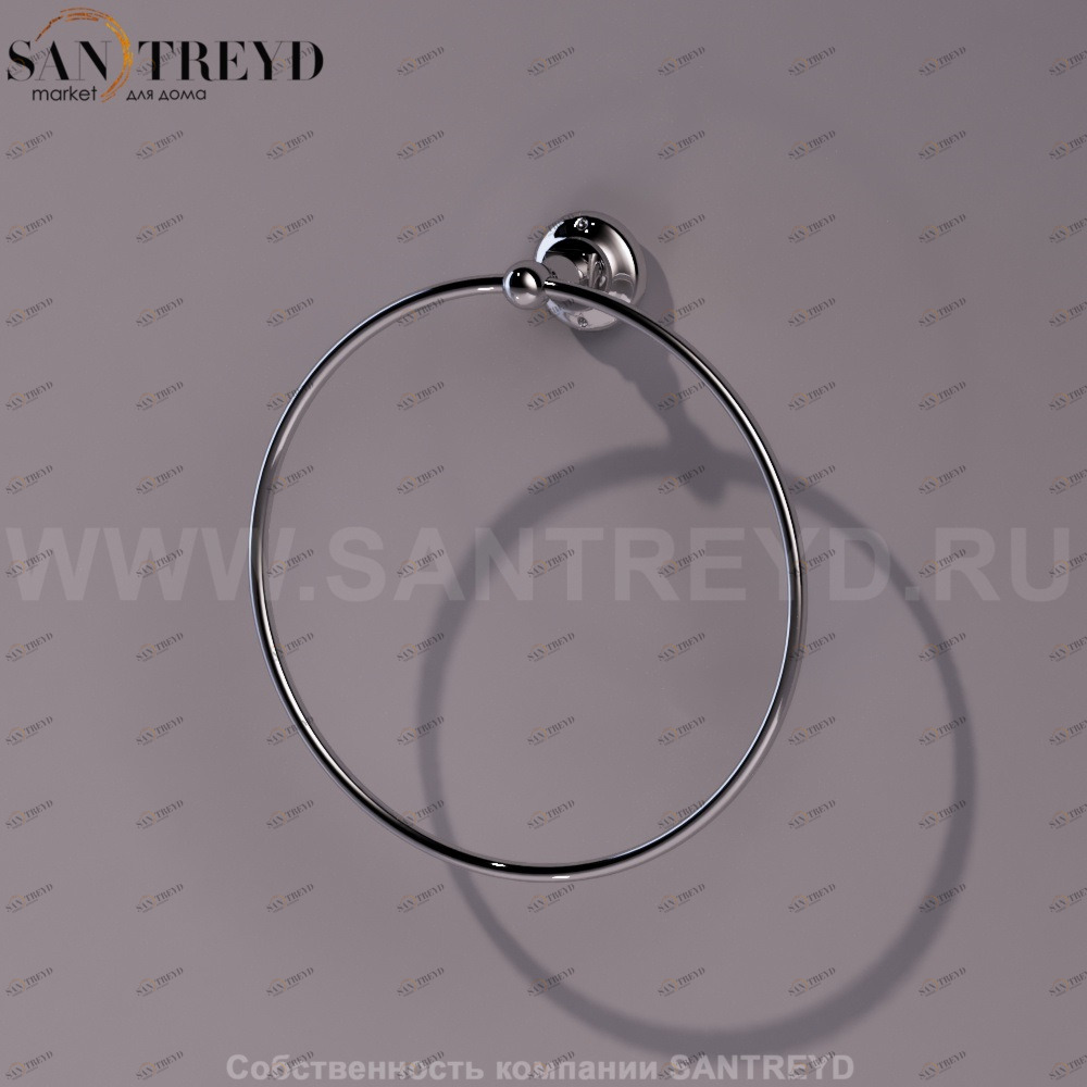 Полотенцедержатель кольцевой SIMAS хромированная Arcade 260205CR