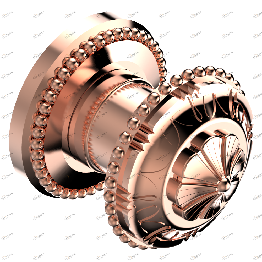 G24-30B Маховик для встраиваемого в стену вентиля Thg-paris Amour de Trianon Розовое золото G24 30B CAT.F