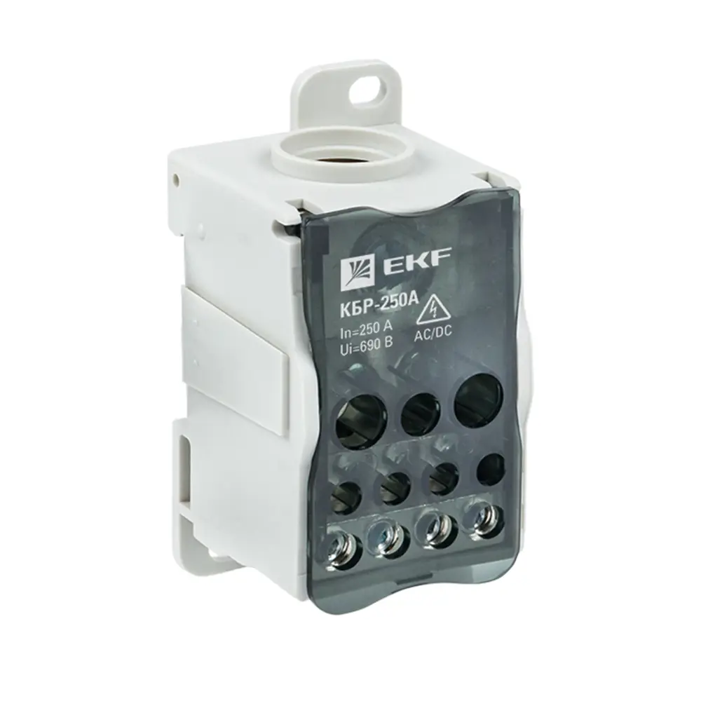 Распределительный блок EKF КБР для электрощитов 250А 84407545 STLM-1569601