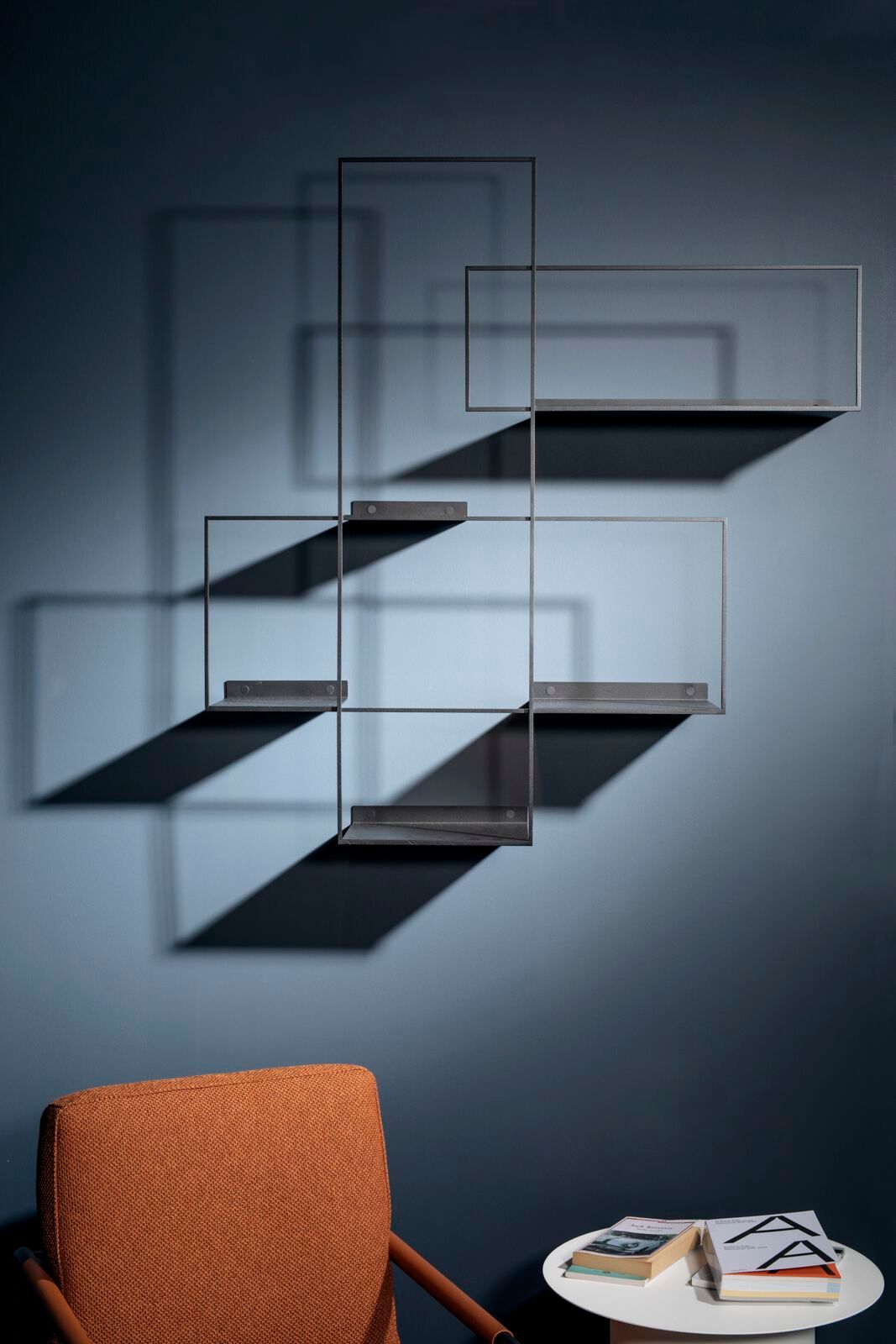 Железный настенный книжный шкаф Ripa Fil di Iron ARCH-00080901 - Вид №1