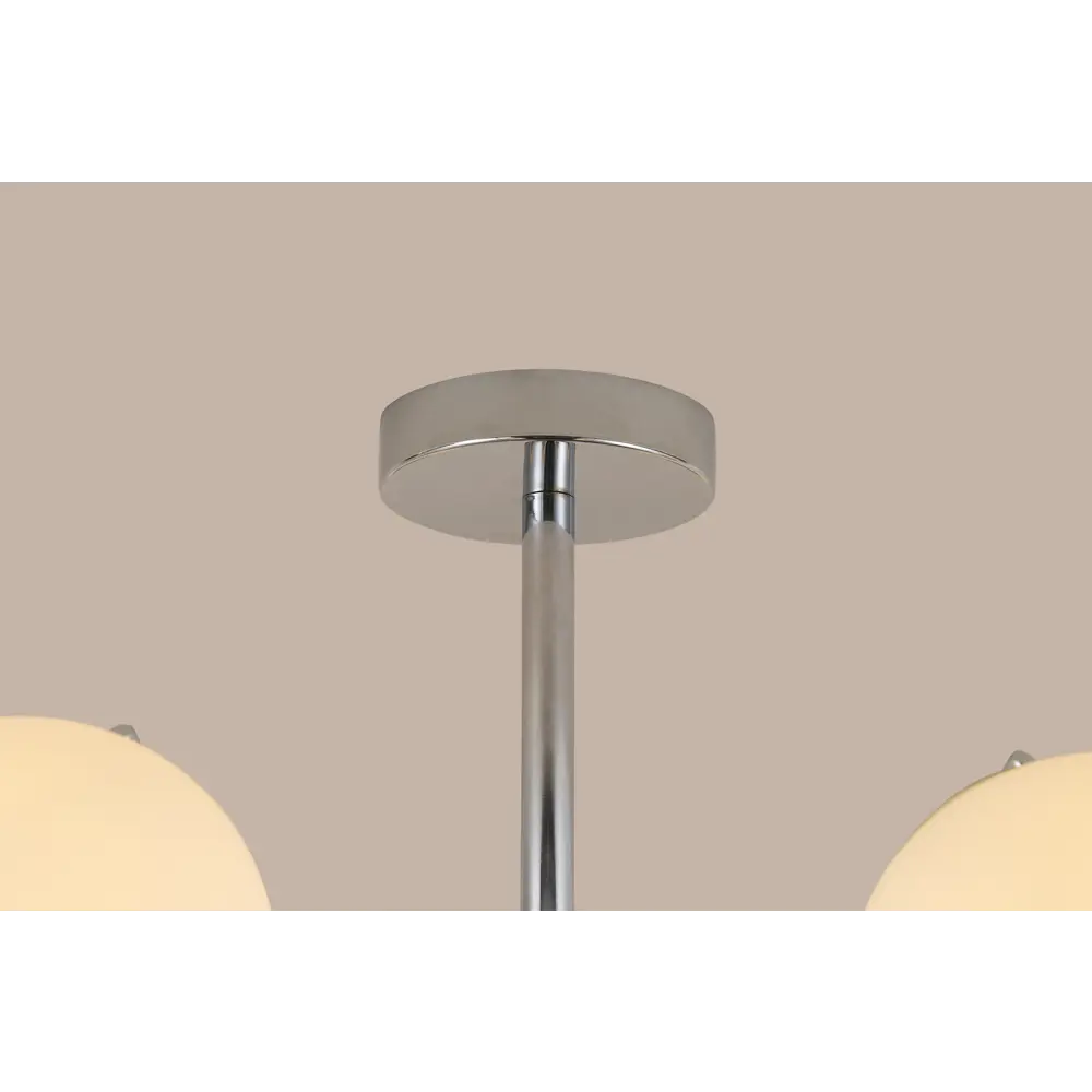 Люстра потолочная «Golfo» 5050-6 6 ламп 18 м² цвет серый SCHAFFNER STLM-2067189 - Вид №4