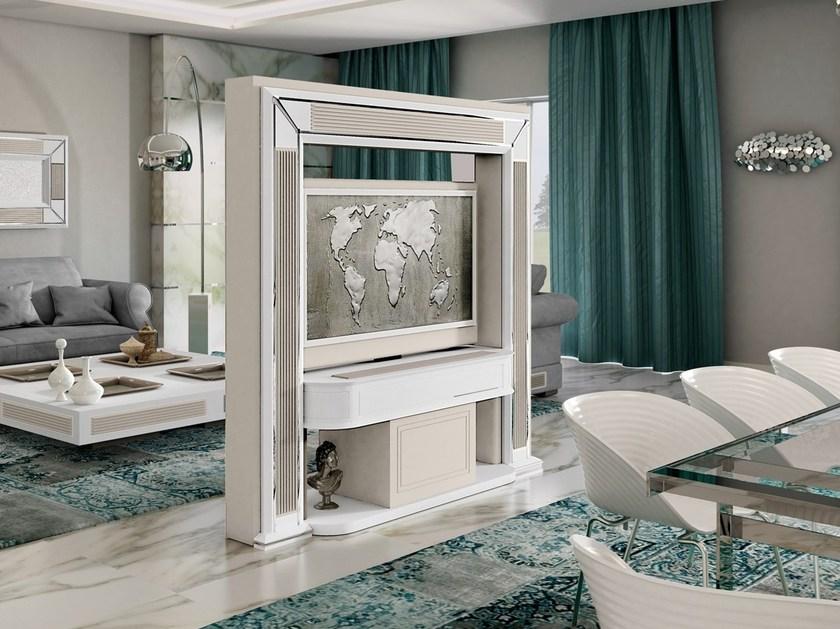 Vismara Design Двухсторонняя поворотная тумба под ТВ с системой управления кабелями Desire sun-id-1478223 - Вид №1