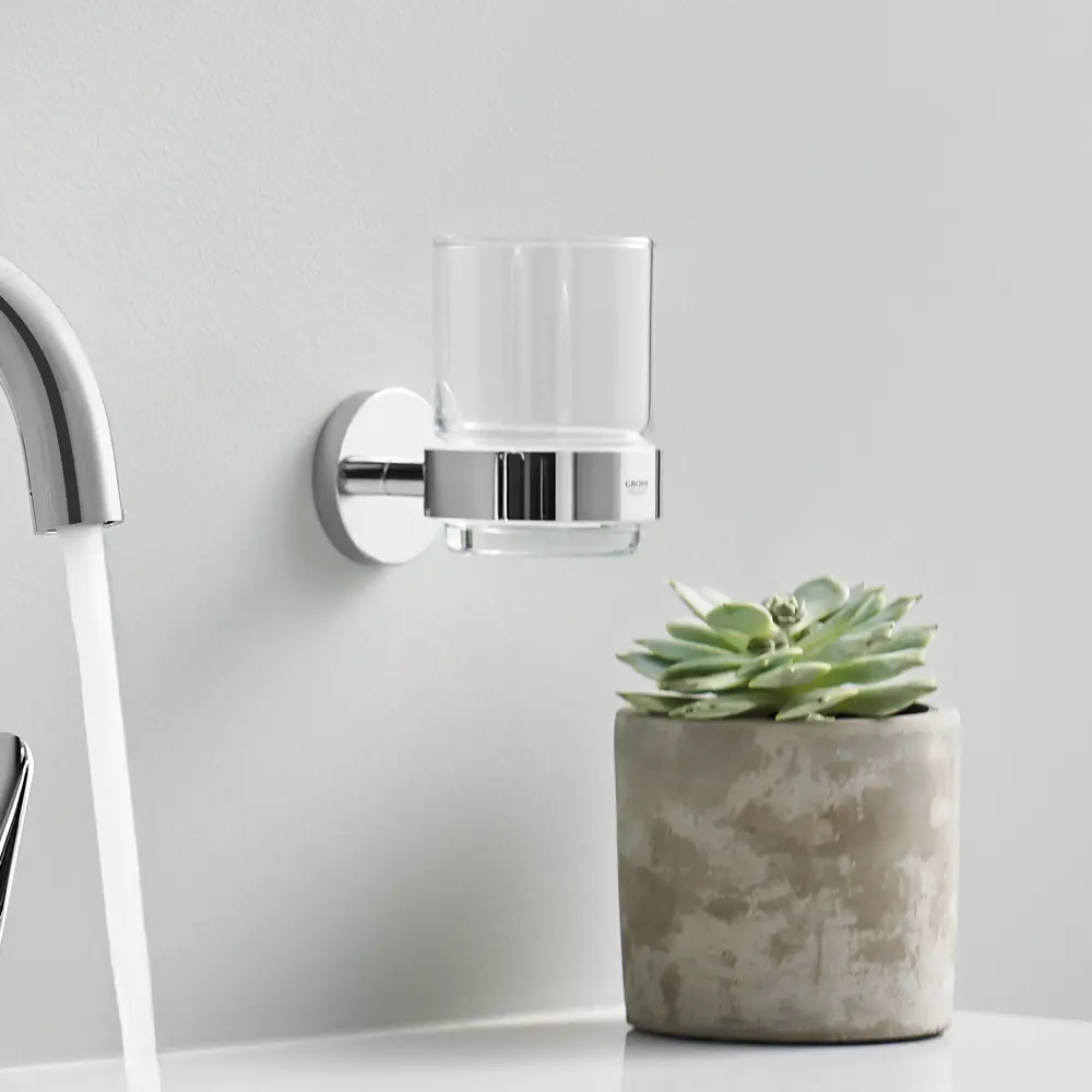 Стакан подвесной для зубных щёток Grohe Essential 40447001 81961134 STLM-2107264  - Вид №8