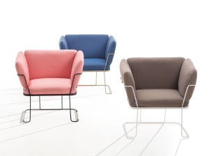 Тканевое кресло