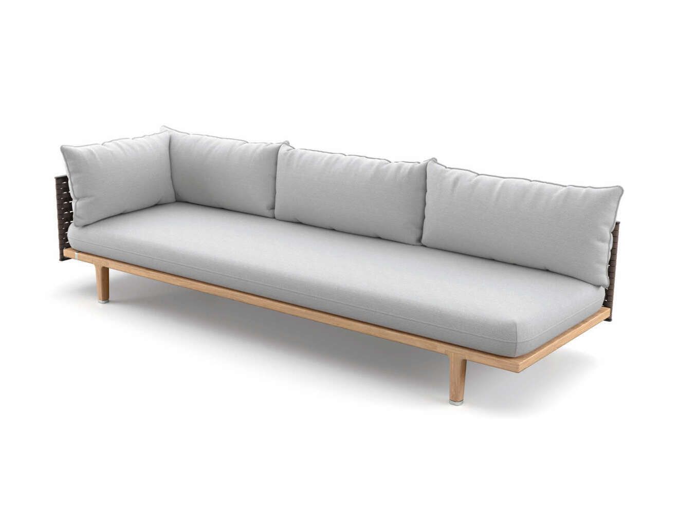 4-местный тканевый садовый диван DEDON SEALINE ARCH-00008421