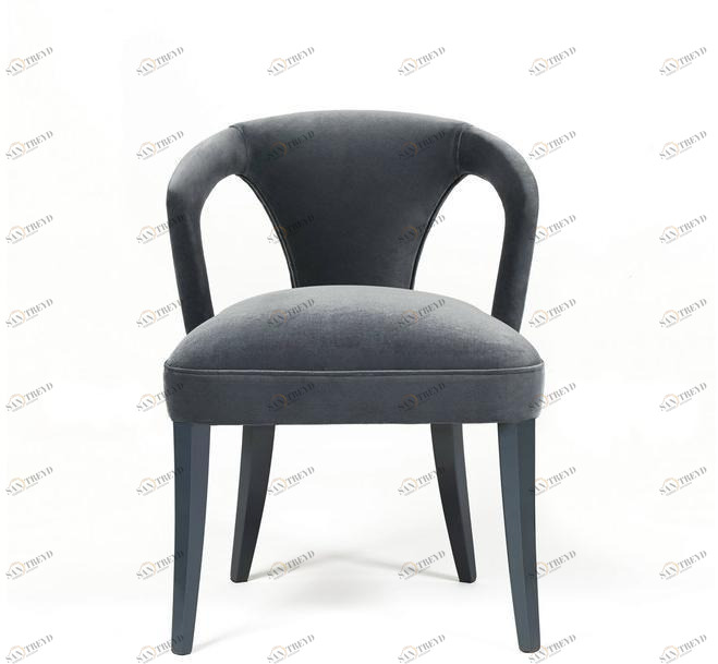 Munna Бархатный стул с подлокотниками Time sun-id-1347237