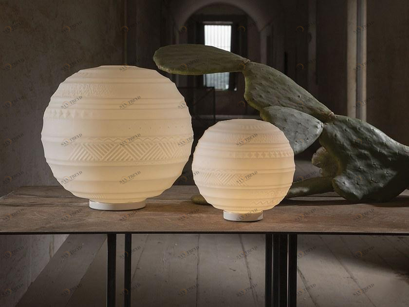 Karman Настольная лампа из сатинированного стекла Braille sun-id-1451950