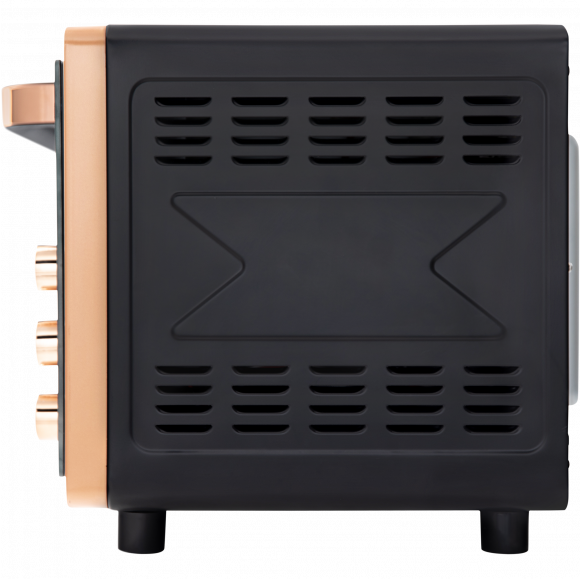 9052390 Мини-печь HIBERG PR 400 Gold moon черный STDN-0131747 - Вид №4