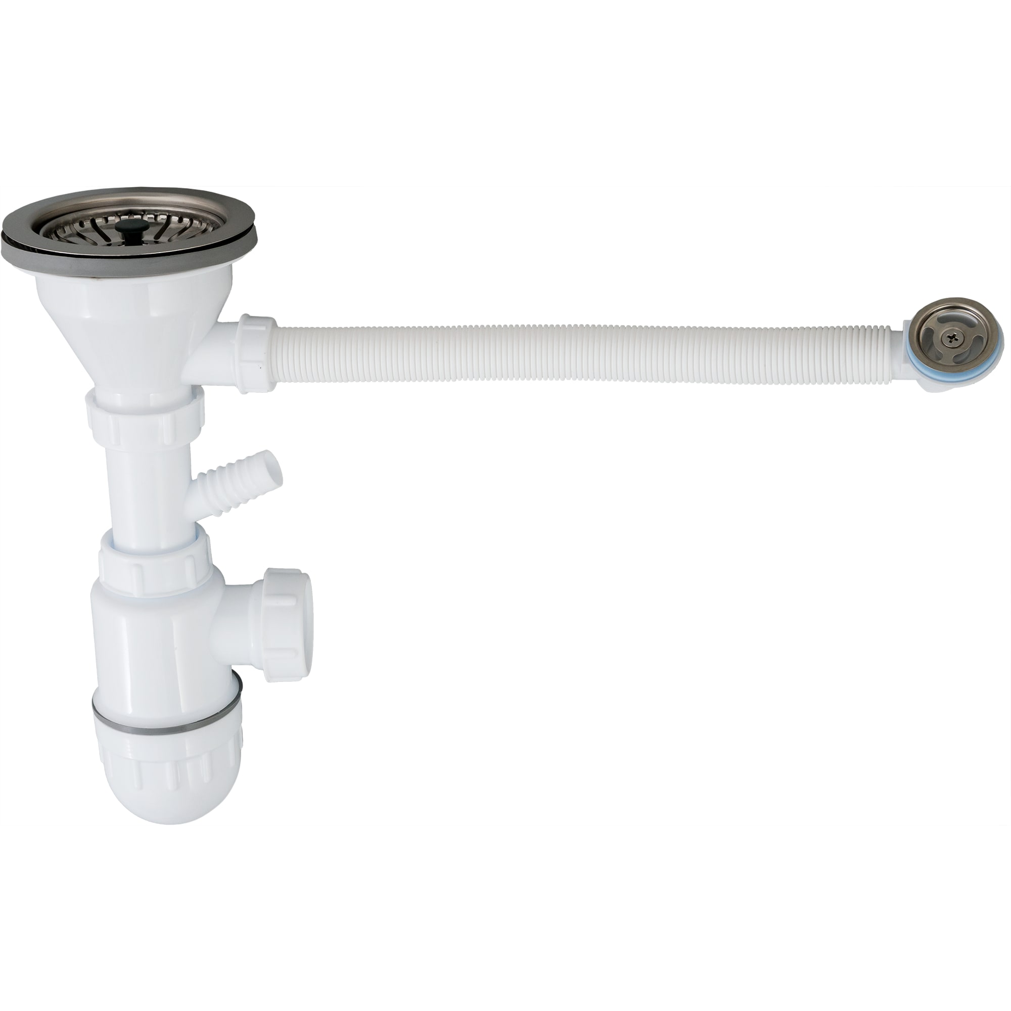 83056460 Сифон для мойки Delinia SALD005 ø50 полипропилен Santreyd 