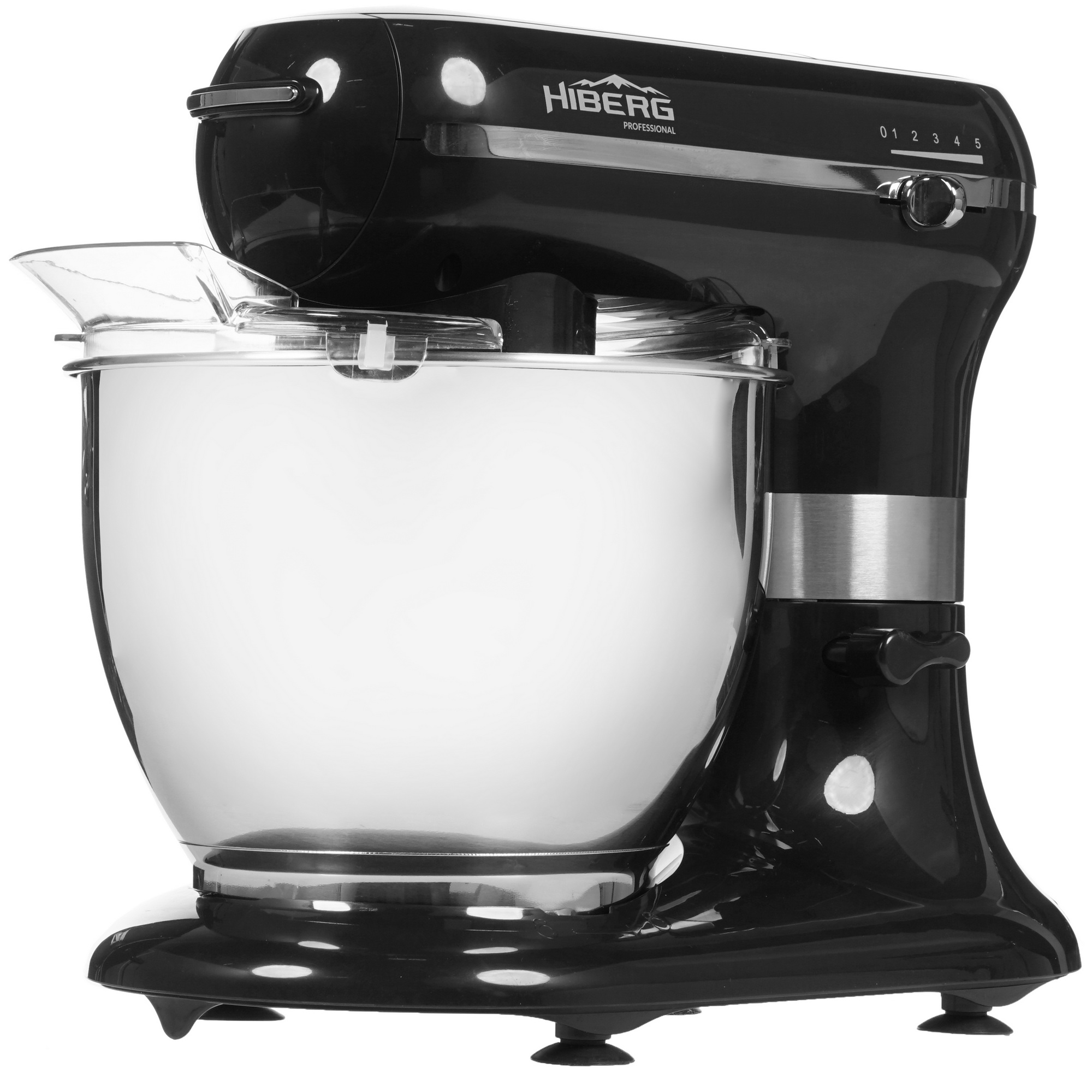 8160879 Миксер Hiberg MP 1255 B черный STDN-0023612