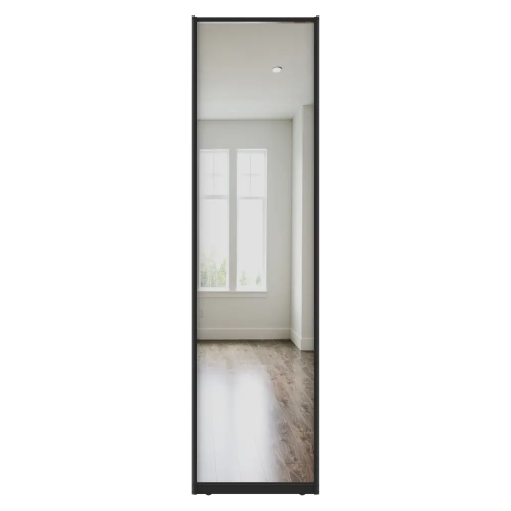 Дверь-купе KONSENSA 225.5x60.4 см с зеркалом профиль черный 89444101 STLM-2095458  - Вид №1