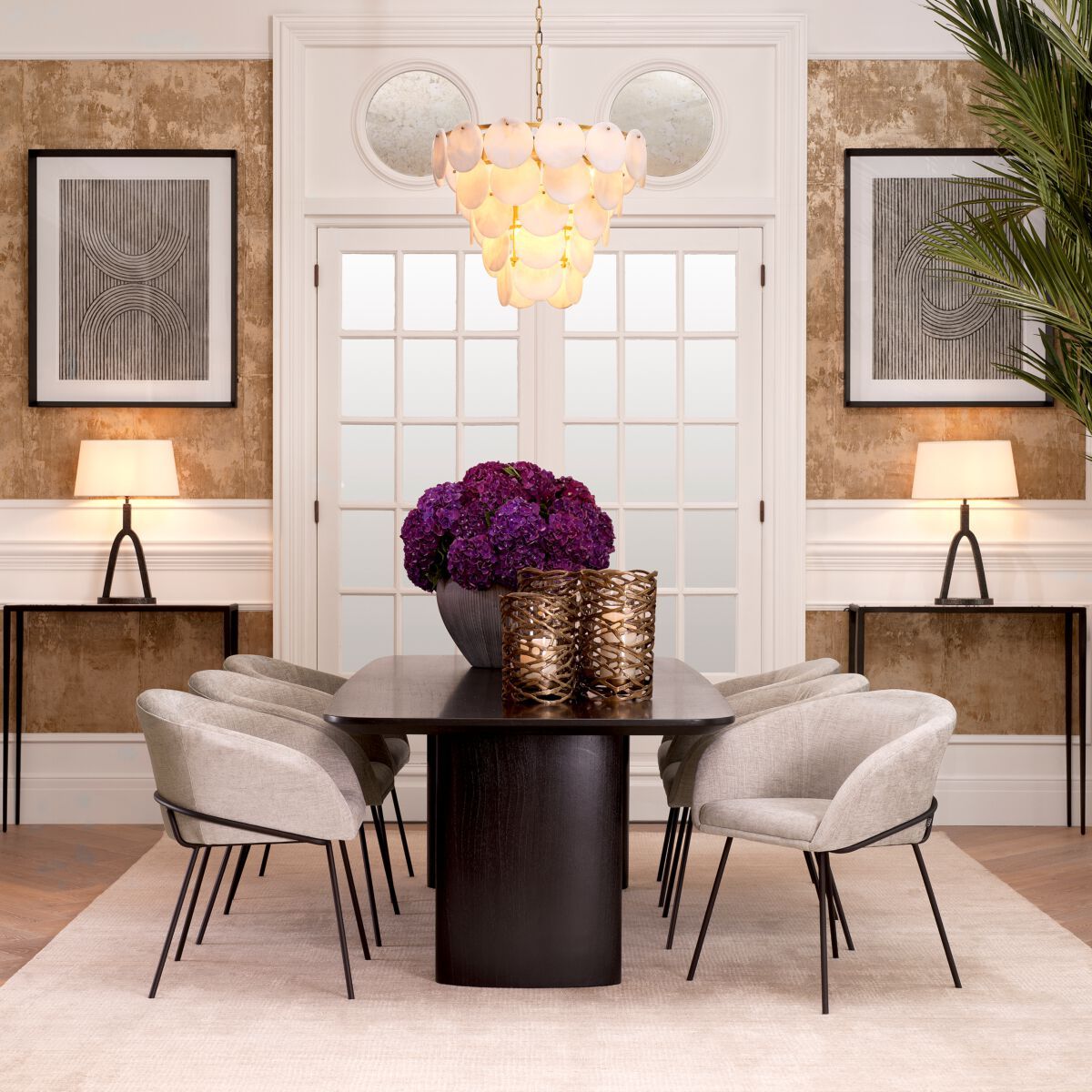 Латунные подсвечники Eichholtz HURRICANE LANAI L ARCH-00048881 - Вид №1