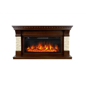 Каминокомплект Royal Flame Denver с очагом Vision 42 1.5 кВт цвет темное дерево 89335215 STLM-2199011