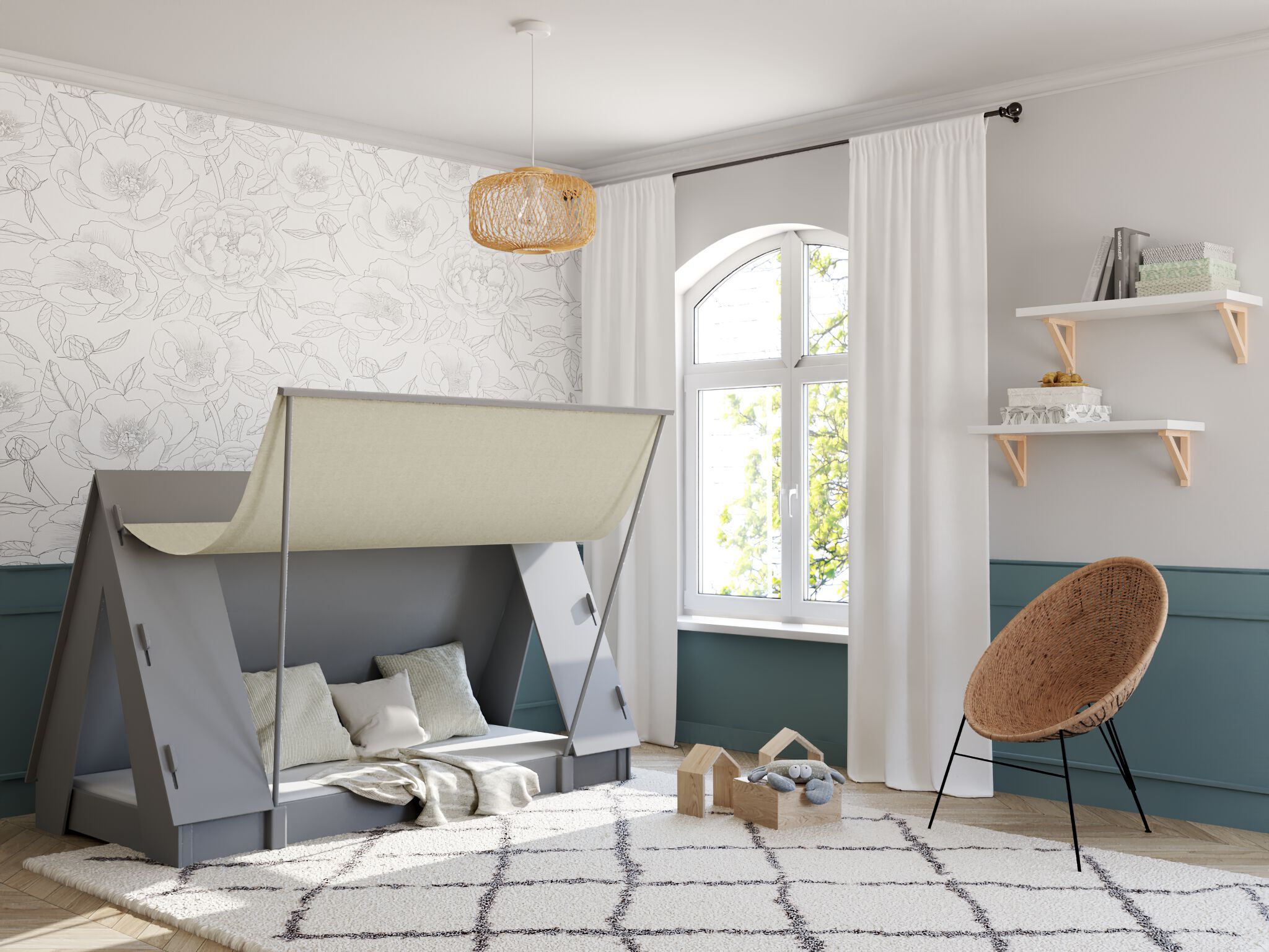 Кровать для занавесок из МДФ Mathy by Bols палатка ARCH-00099036 - Вид №4