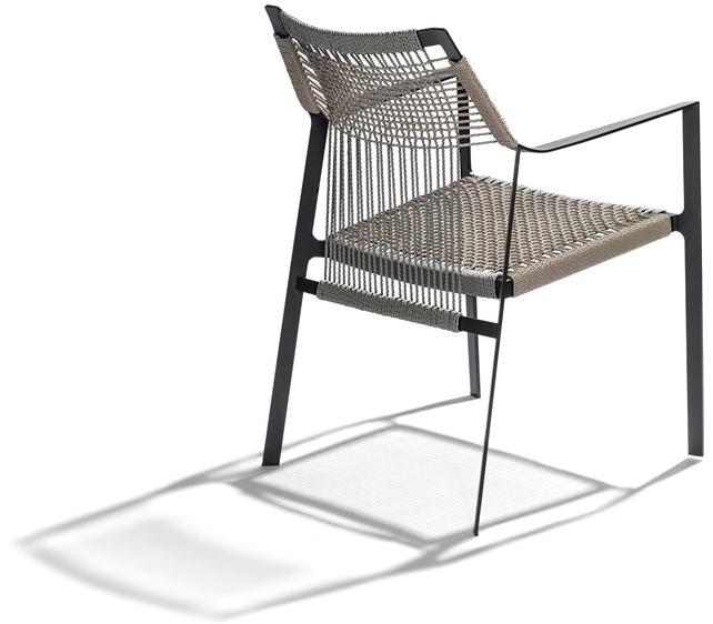 TRIBÙ Садовое кресло Canax® с подлокотниками Nodi 01918 - Вид №3