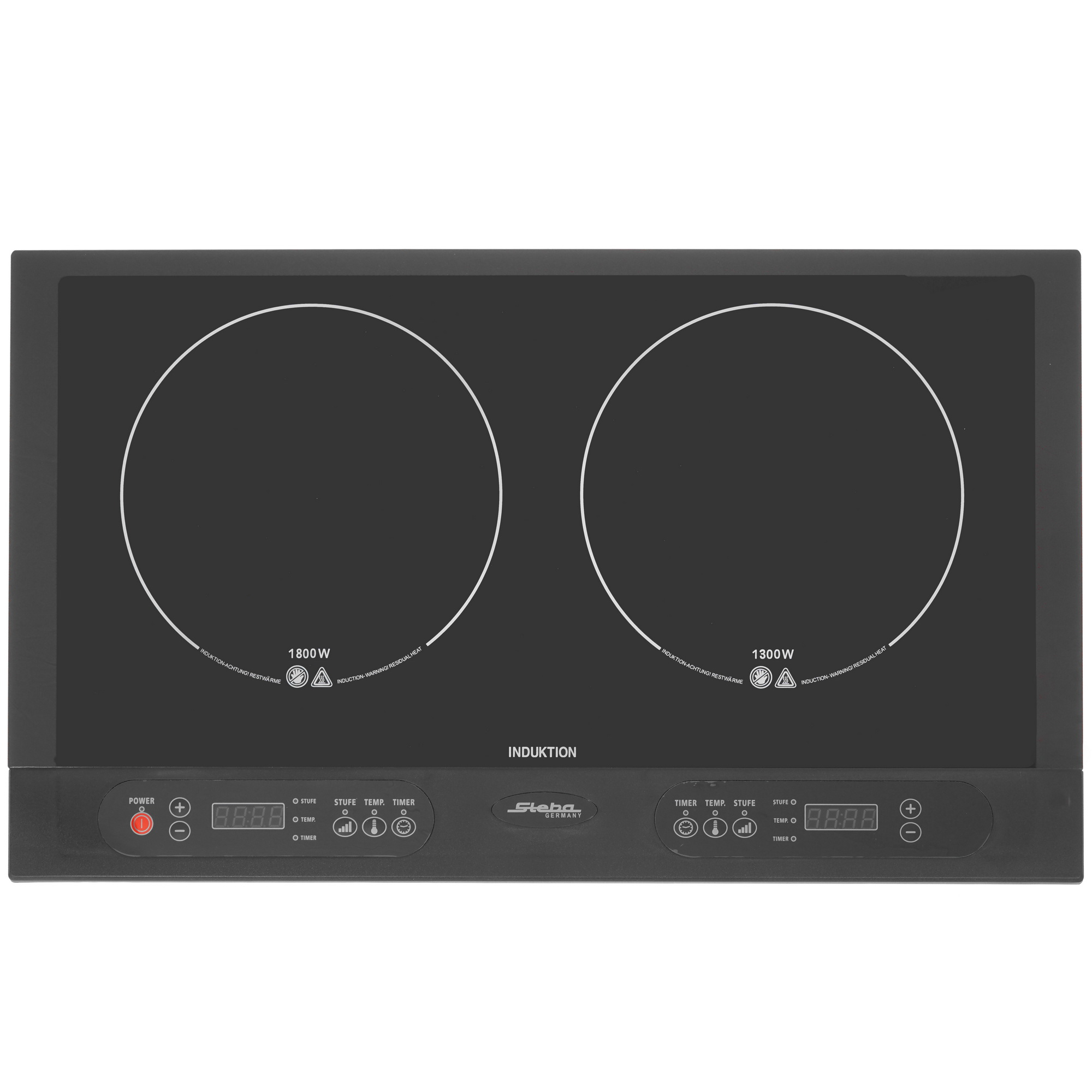 8195367 Плита компактная электрическая Steba IK 100 черный STDN-0016886