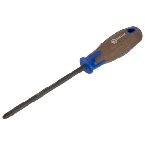 Отвертка крестовая КОБАЛЬТ PH3x150 мм для профессионального монтажа 89373901