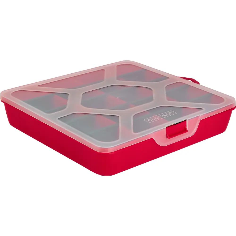 Органайзер Blocker Master-Comfort 8, 20x4.5x20 см, пластик, цвет красный 89179269 STLM-2096107 Santreyd 