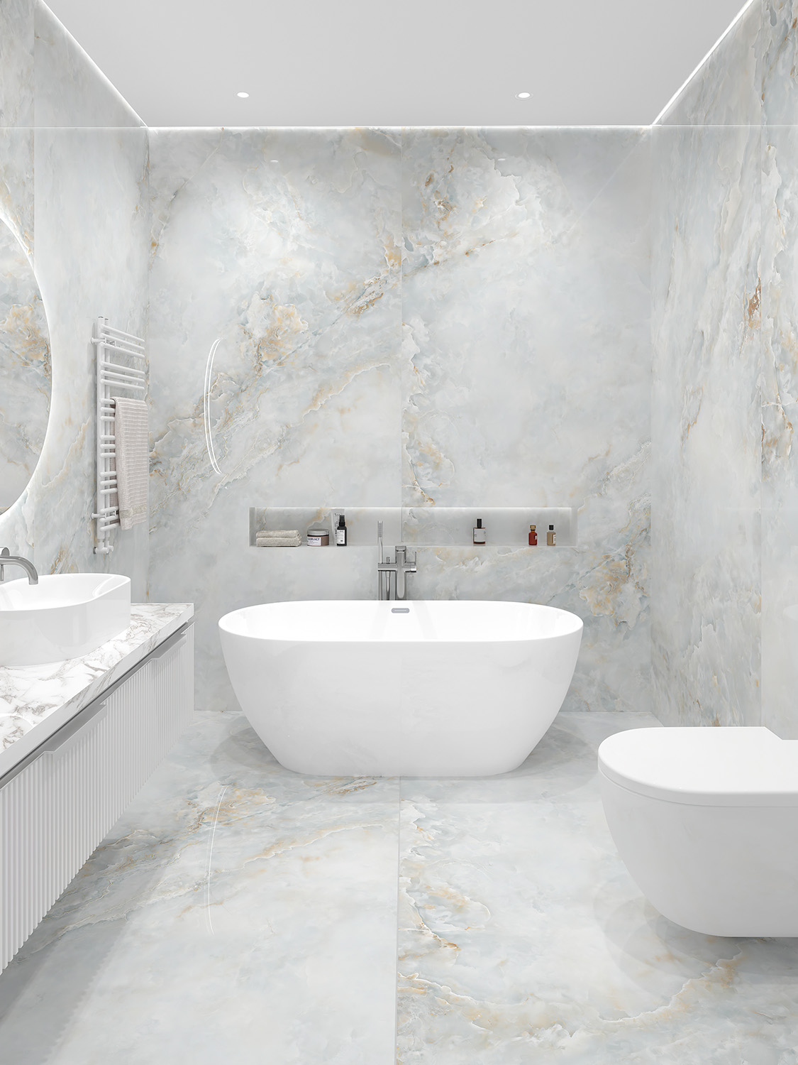 SOLANO BLUE: Безграничная элегантность STP-ST183 INCOLOR Double Polished - Вид №2