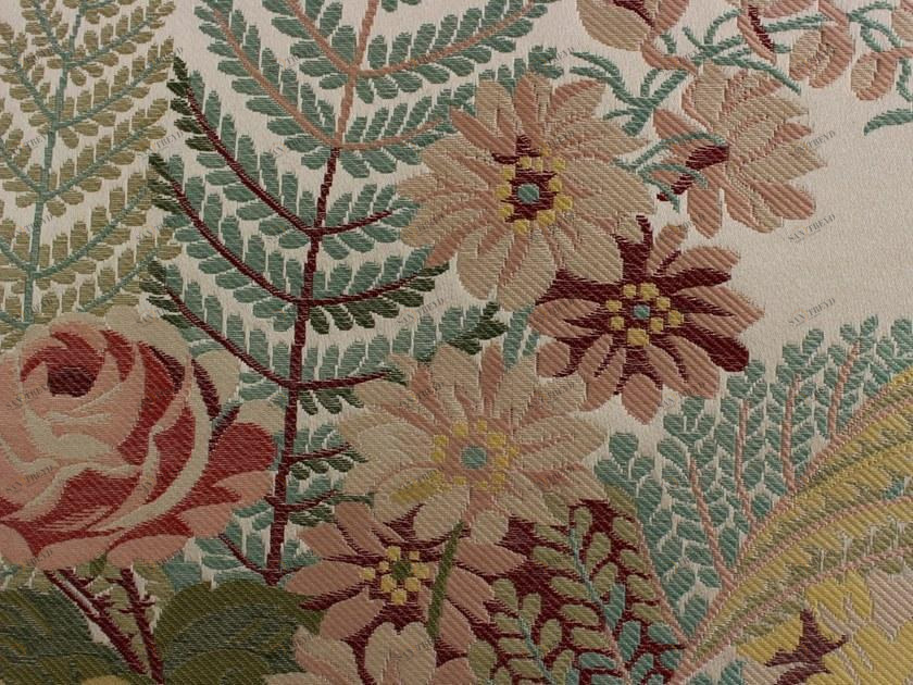 LELIEVRE Вышитая ткань в стиле Людовика XVI с цветочными мотивами Exception sun-id-1363330