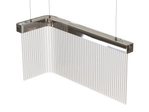 Стеклянный светодиодный подвесной светильник