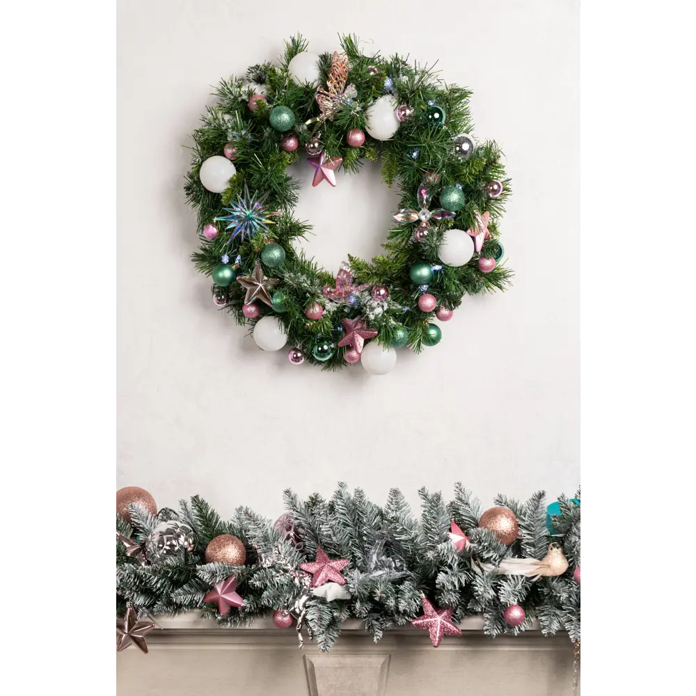 Елочная игрушка Erichkrause Decor "Колибри" 7x11x6 см пластик розовый/перламутровый 82720465 STLM-2043899  - Вид №4