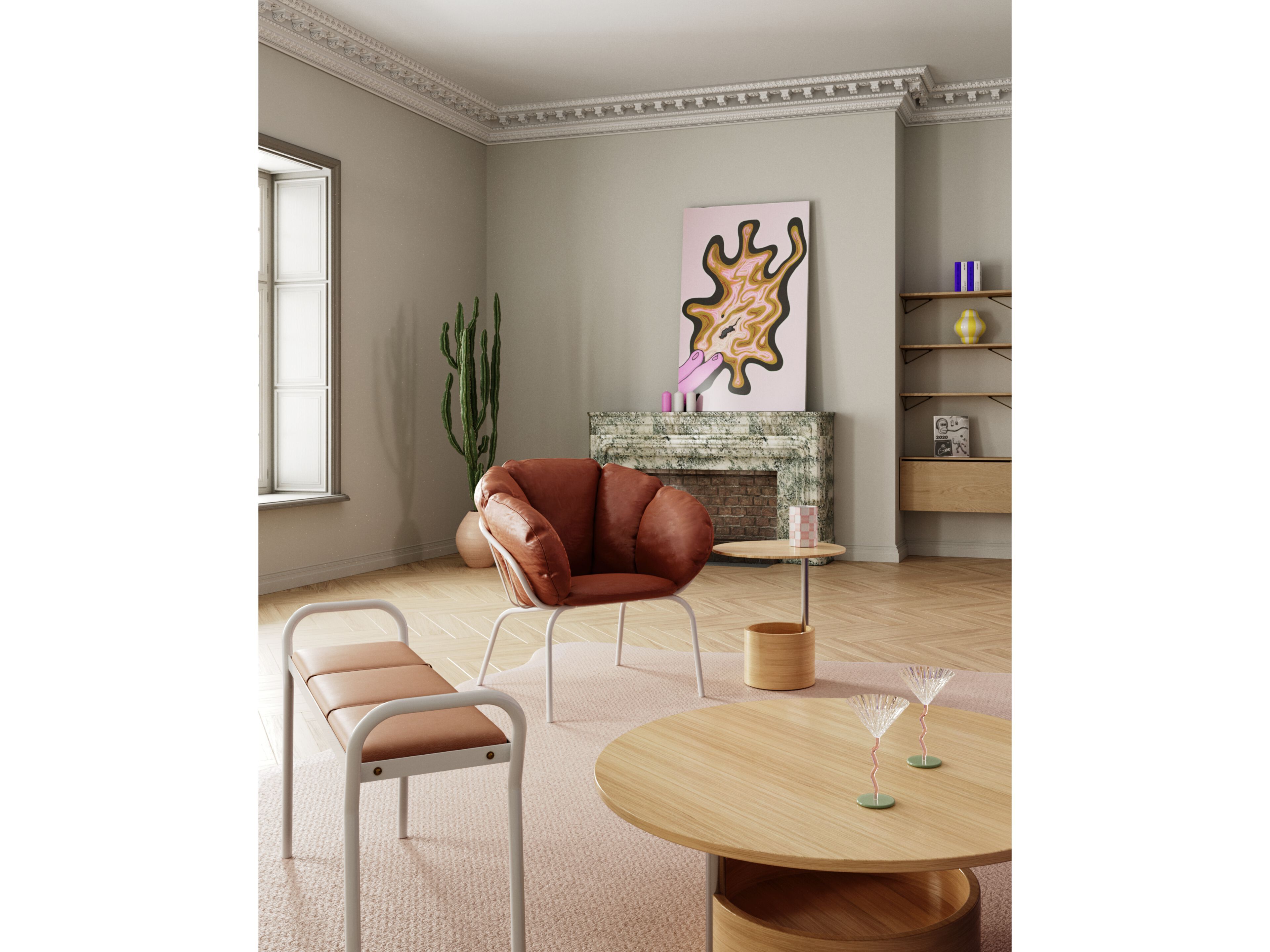 Съемное кожаное кресло Maze Pieces ARCH-00117380 - Вид №14