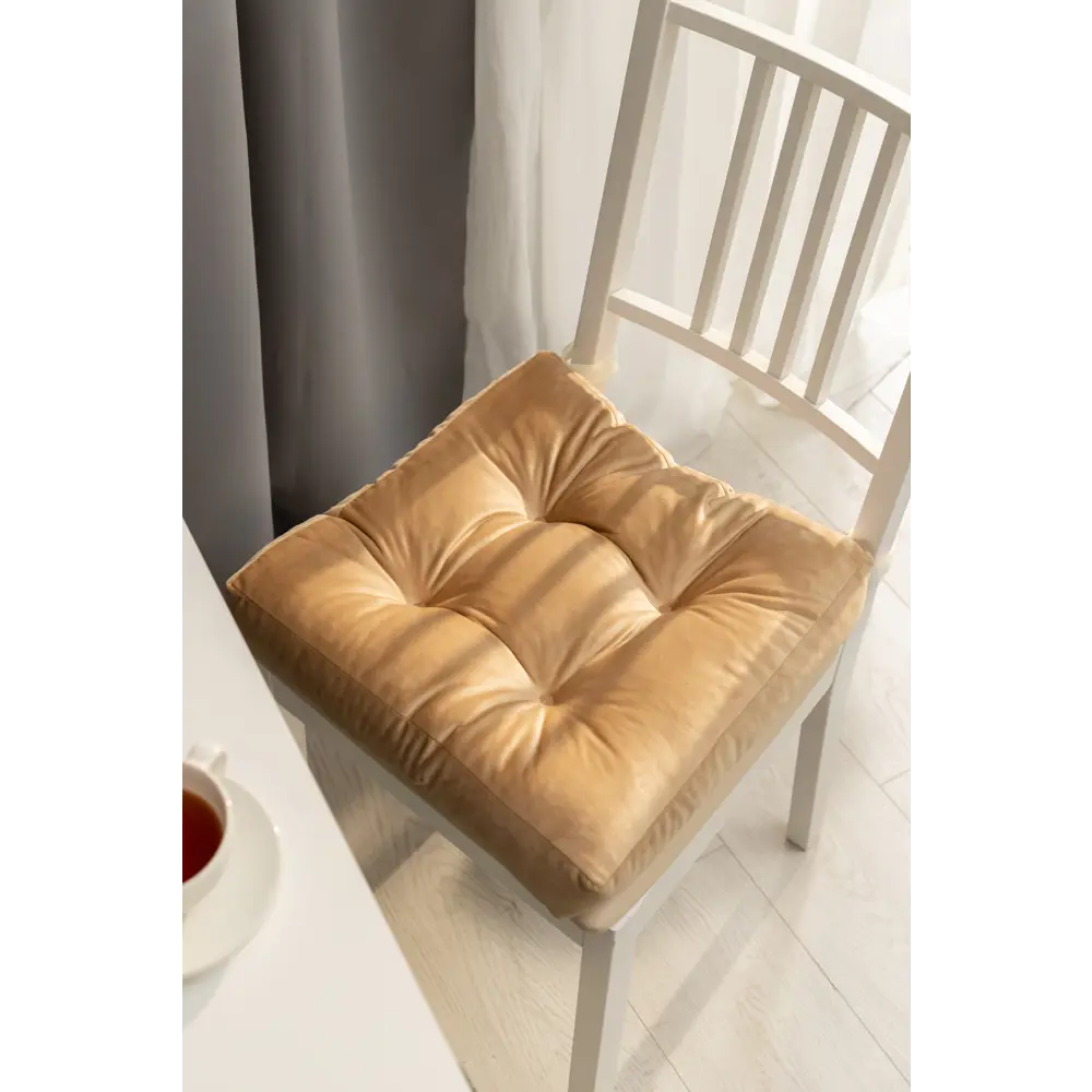 Подушка для стула Jimena 40x40 см цвет капучино 83228227 STLM-2092285 SEASONS  - Вид №3