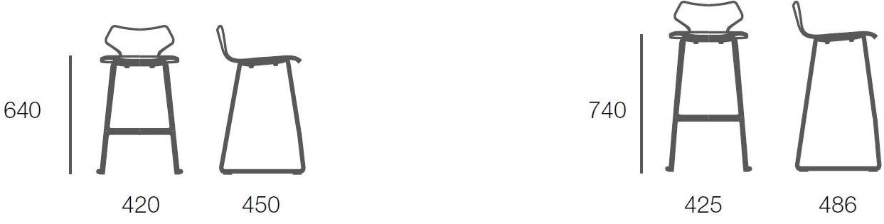 Albaplus Табурет салазки с подставкой для ног Woman sun-id-1349514 - Вид №2