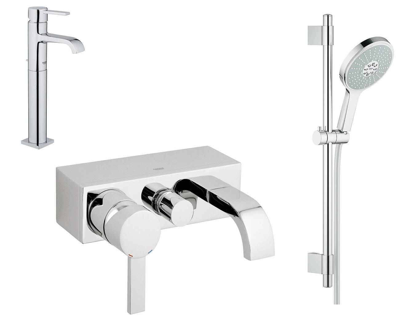 Готовый комплект для ванной комнаты GROHE Allure (NB0021)