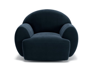 Тканевое кресло с подлокотниками