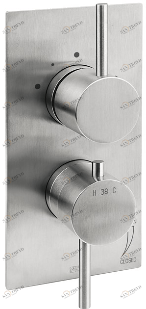 Fir Italia Дивертер / пульт дистанционного управления из нержавеющей стали Cleosteel 48 4880188