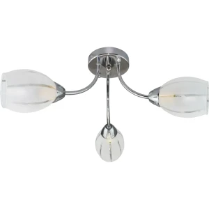 Люстра Best 3xE14x40 Вт, стекло, цвет хром