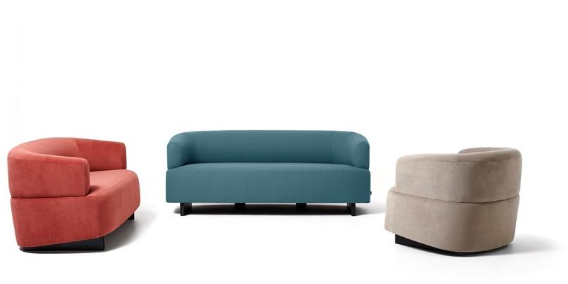 Diemme Кресло из ткани с подлокотниками Loft sun-id-1429042 - Вид №5