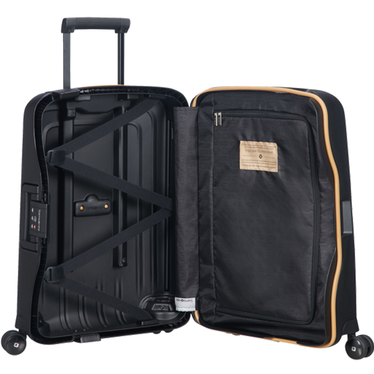 CN0-09001 Чемодан CN0*001 Spinner 55/20 Samsonite S'Cure Eco  - Вид №4