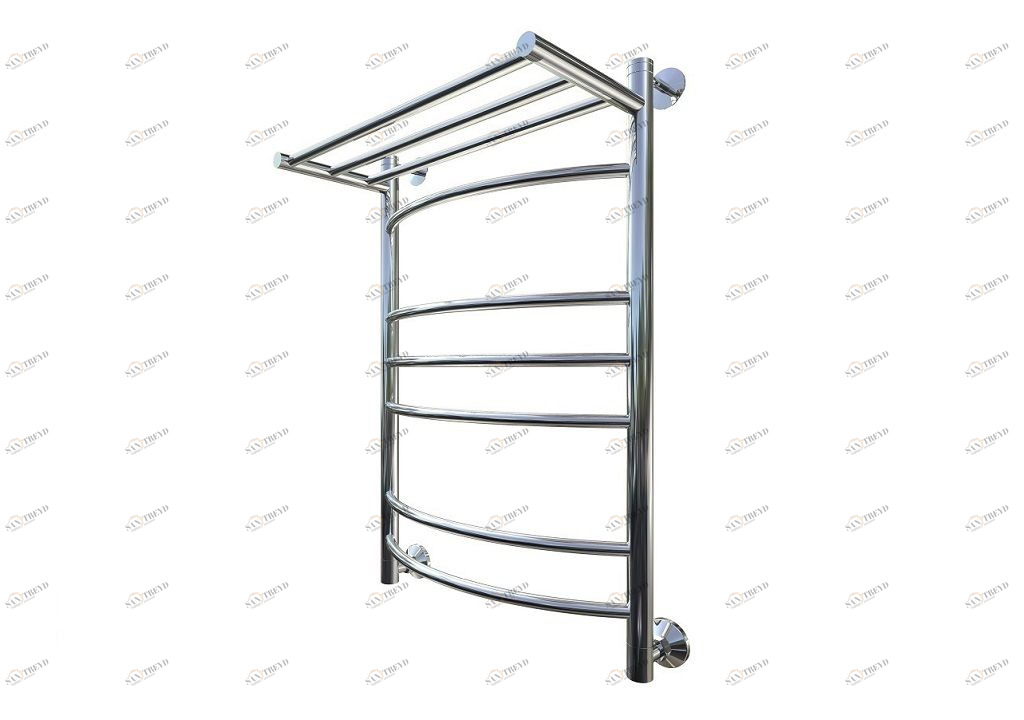 Полотенцесушитель водяной Aquanet Romeo(г2) 800x400, с верхней полкой 00234551