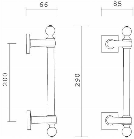 Pasini Ручка из латуни  0656  - Вид №1