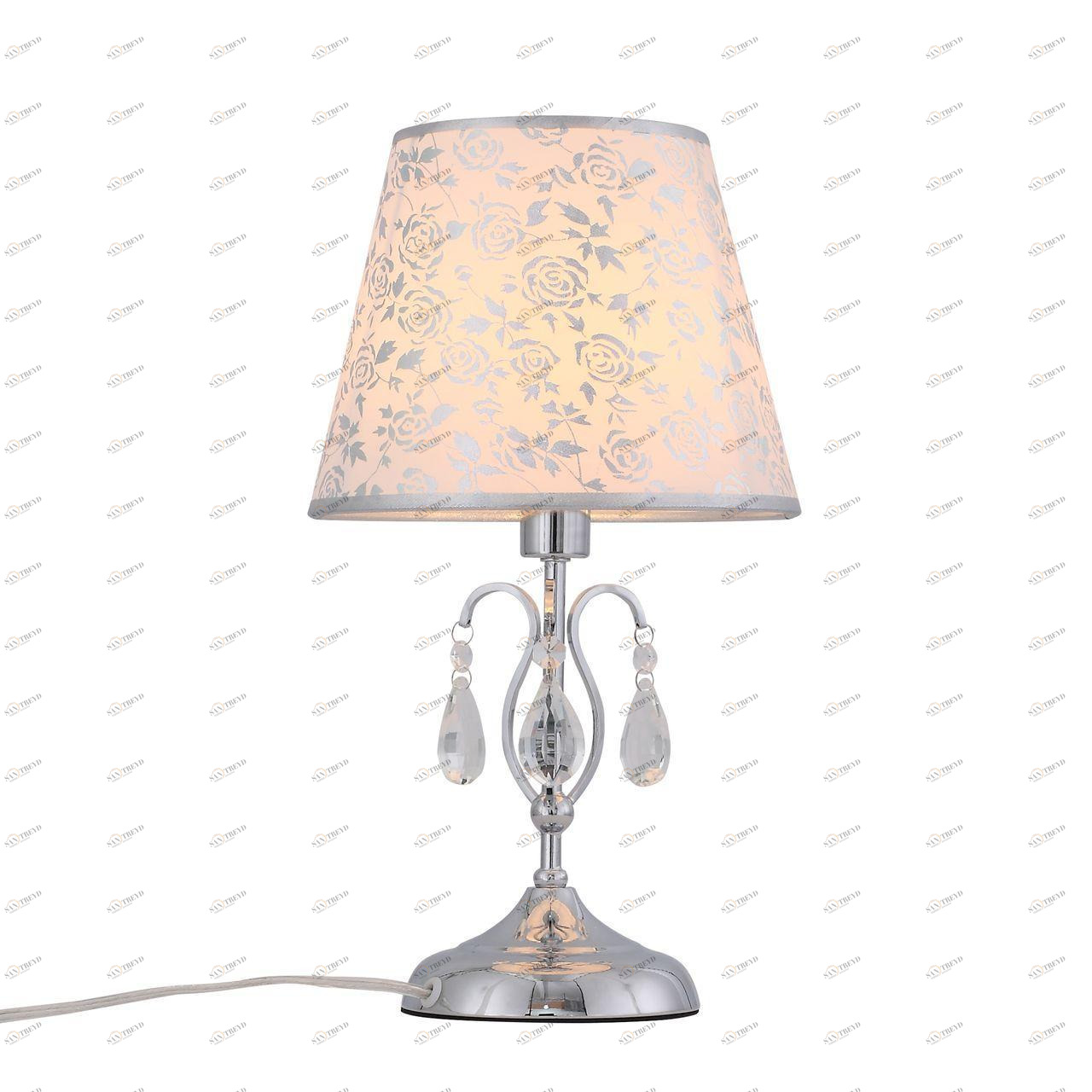 Настольная лампа ST Luce Aumentato SL176.104.01 ST LUCE ИНТЕРЬЕРНЫЕ 138941 Белый;серебро 