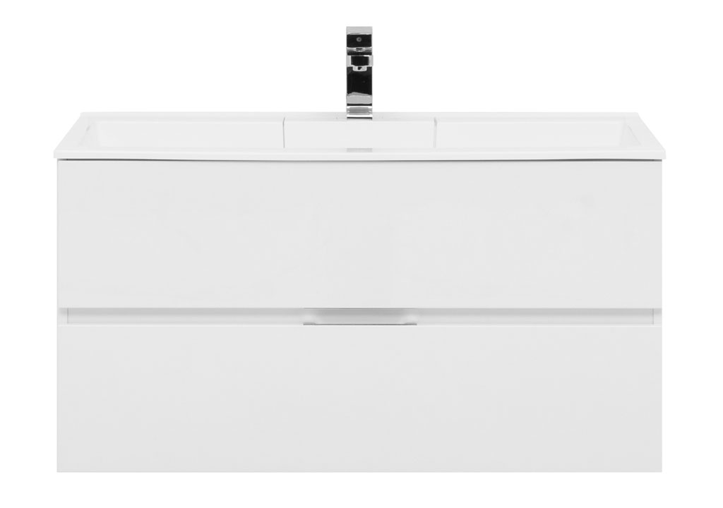 Тумба под раковину Aquanet Алвита 100 белый 00235341 - Вид №2