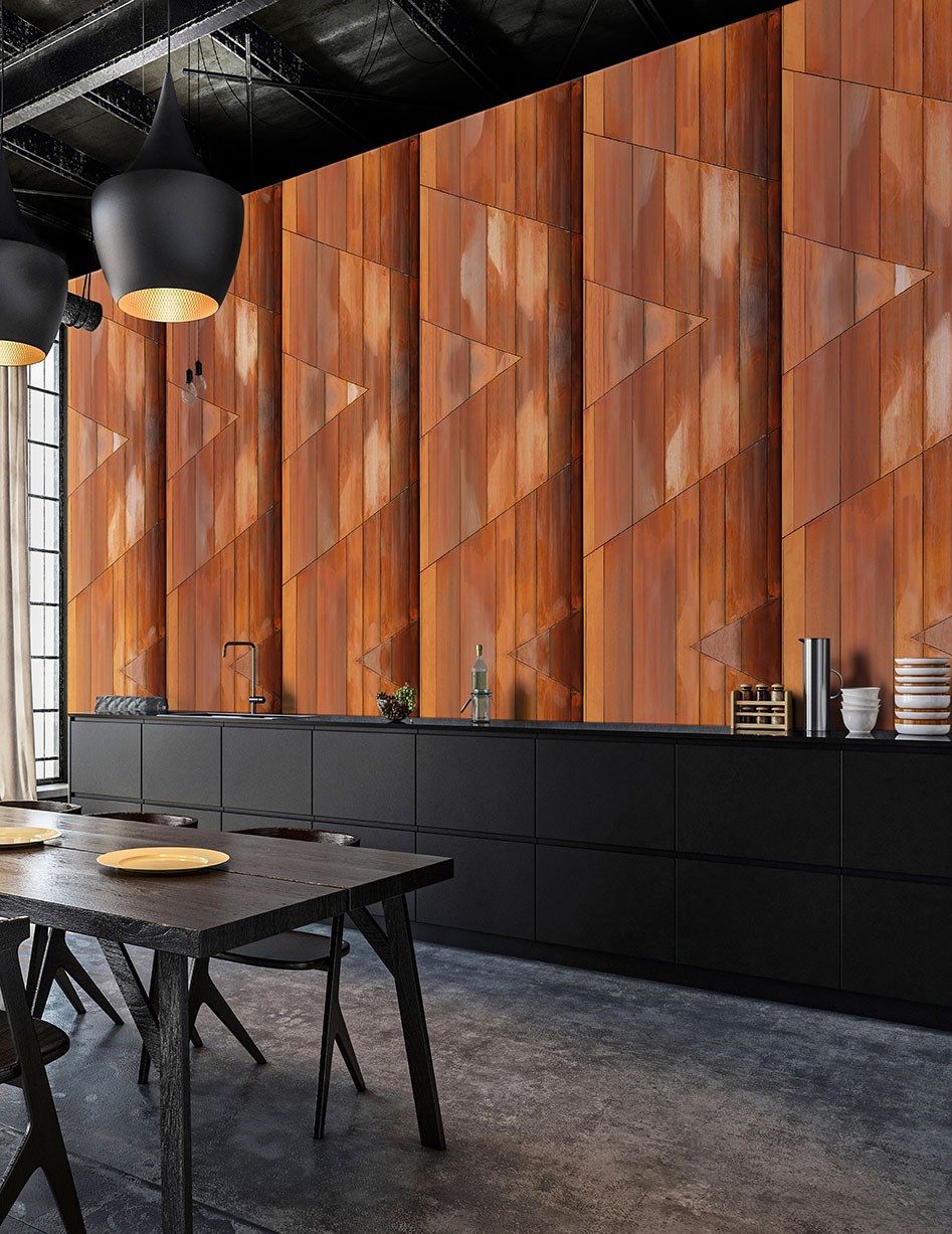 Промышленные обои ПВХ бесплатно, экологически чистые, моющиеся WallPepper ARROWS ARCH-00046258