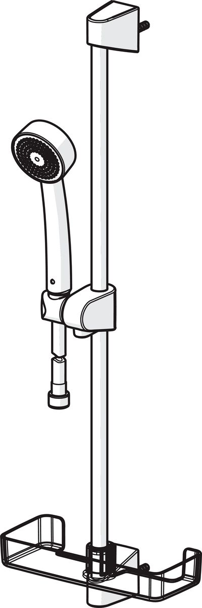 Oras 530 Душевой комплект 530 Apollo Хром  - Вид №2