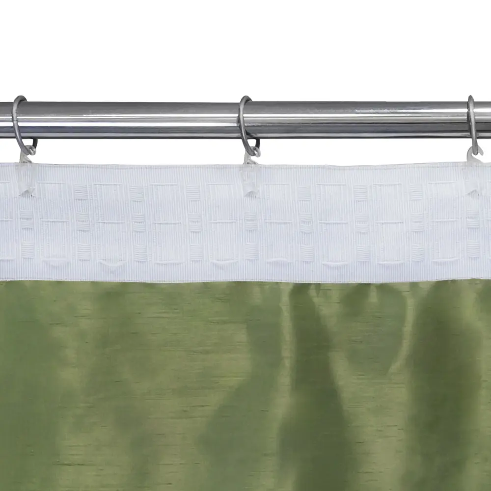 Штора на ленте «Силка» 200х280 см цвет зелёный INSPIRE STLM-2140113 - Вид №2