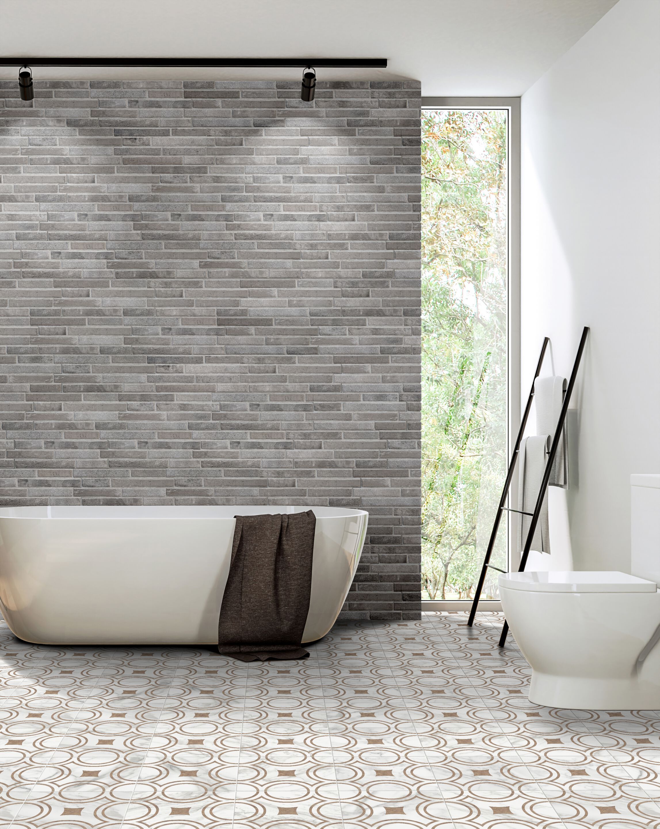 Керамогранит с эффектом кирпича KERADOM URBAN ARCH-00081356 - Вид №22