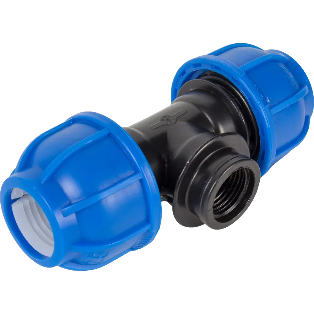 Тройник ПНД Unio ø1/2"х25х25 мм внутренняя резьба 82149025 STLM-2012269 