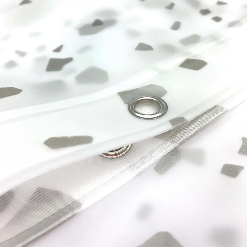 Штора для ванной Lemer Cabras 180x180 см PEVA цвет белый STLM-2050860 - Вид №1