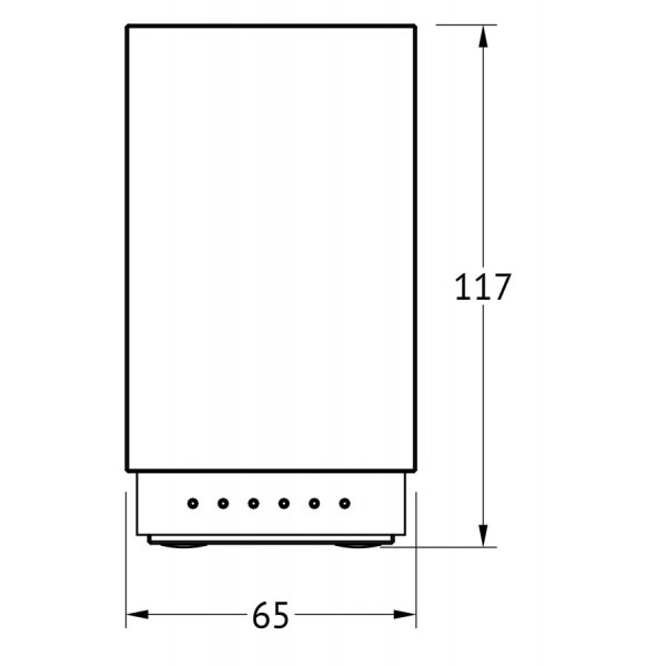 Стакан настольный LINEAG (Италия) TIF 916 sun-id-562233 - Вид №1
