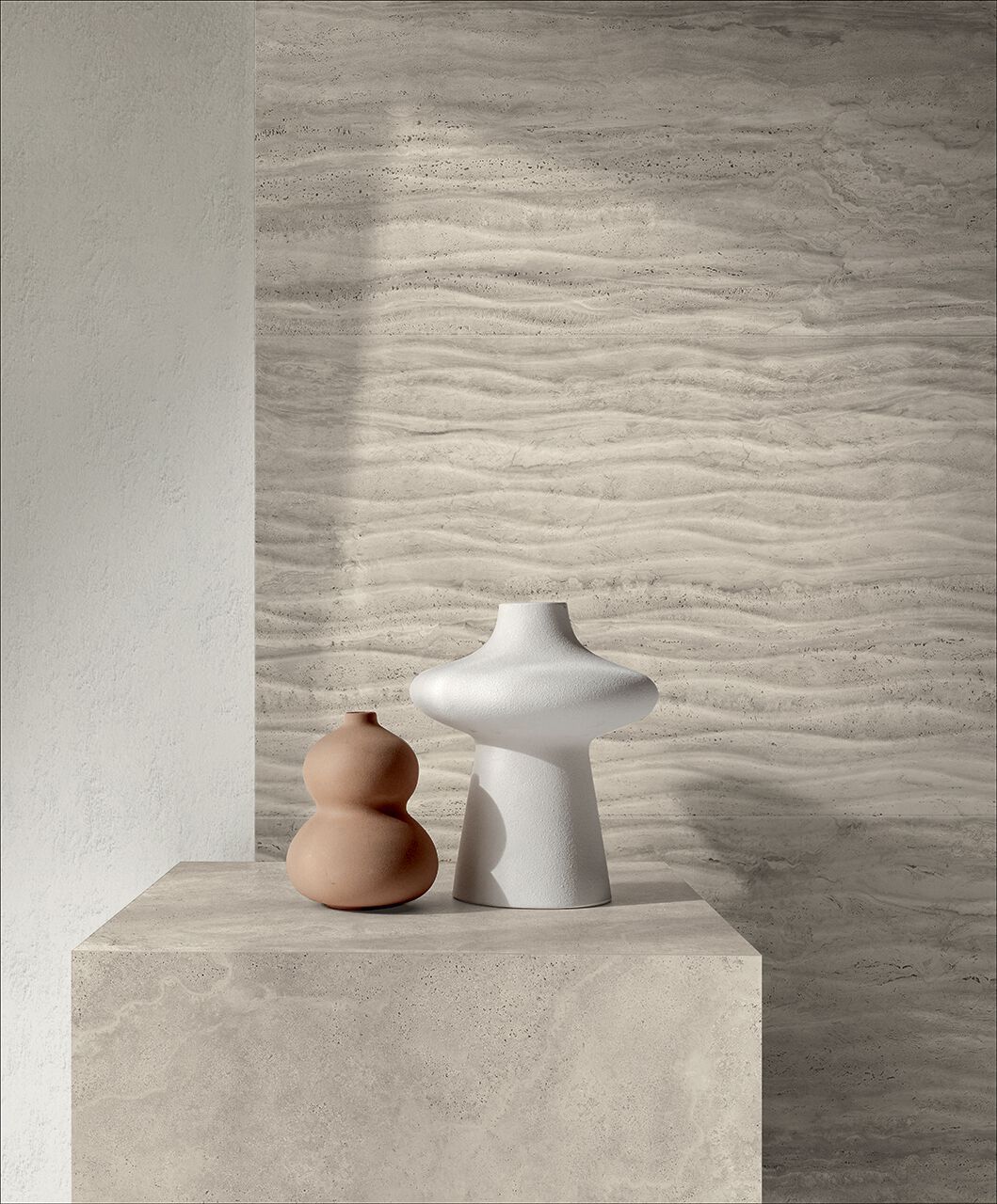 Напольное / керамогранит с эффектом травертина CERAMICA FONDOVALLE Royal Travertino ARCH-00033973 - Вид №3