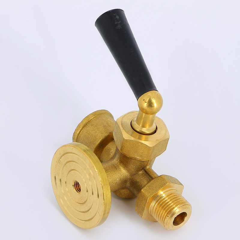 Кран трехходовой для манометров, с фланцем EMMETI 3/8" 00508038 - Вид №2