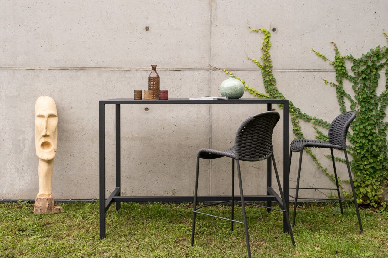 Высокий садовый стул со спинкой DRIGANI Slick ARCH-00085206