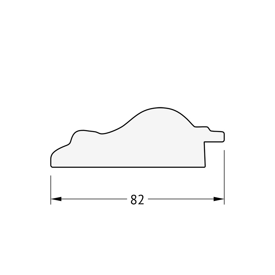 BY 6310 Зеркало напольное с гравировкой в багетной раме - старый гипс 82 mm EVOFORM Exclusive-G floor - Вид №4